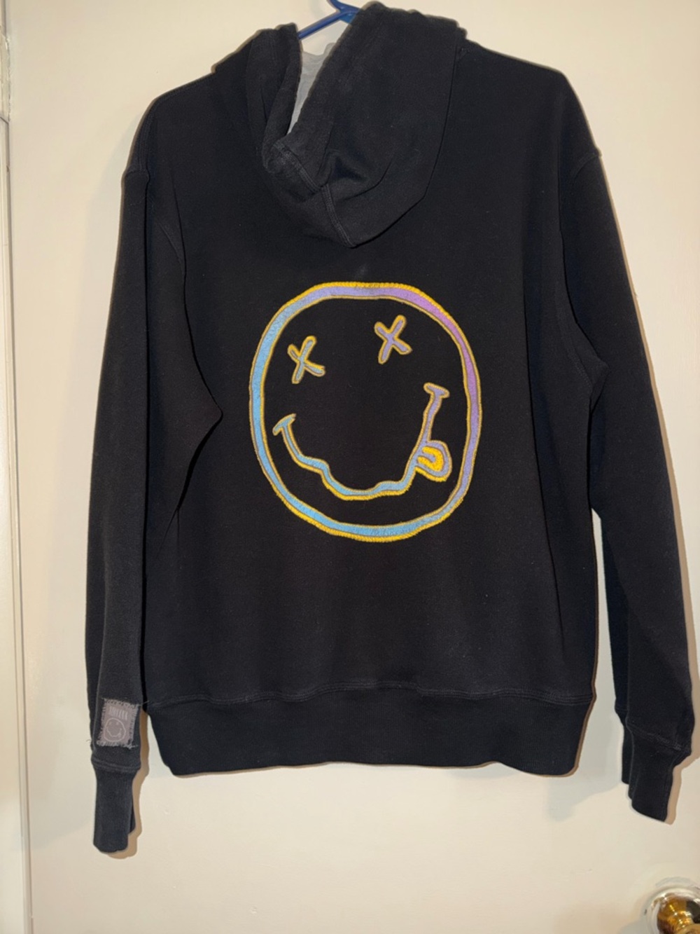 Upcycled Nirvana Hoodie - Picture 4 of 6